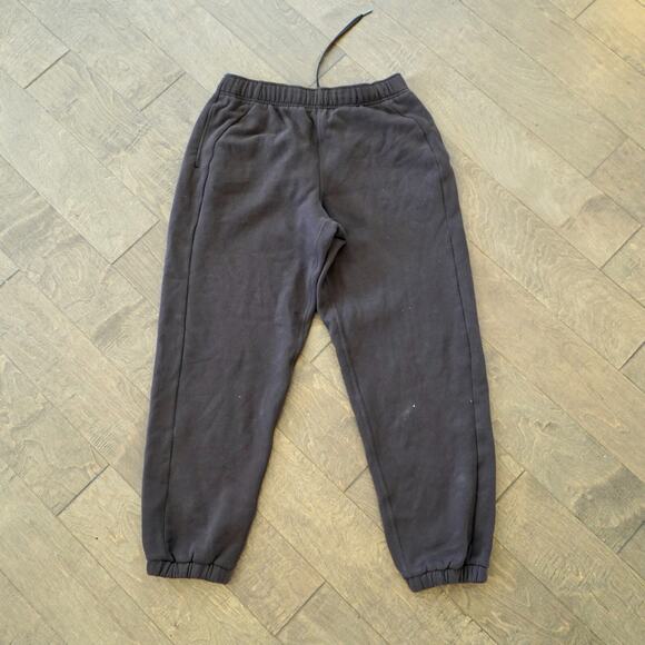 Lululemon Pants - Lululemon Sweatpants Womens‎ Medium Chocolate Brown Tapered Fit Elastic Waist